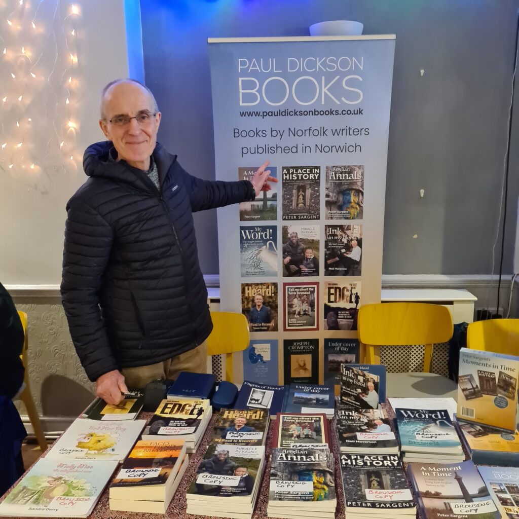 Love Your Local Authors Book Fair in Bury St Edmunds yesterday