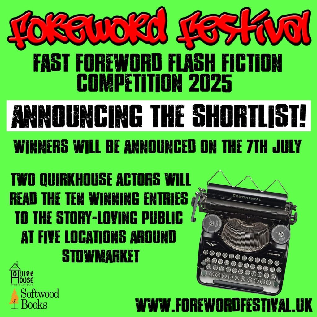 Fast Foreword Shortlist announcement
